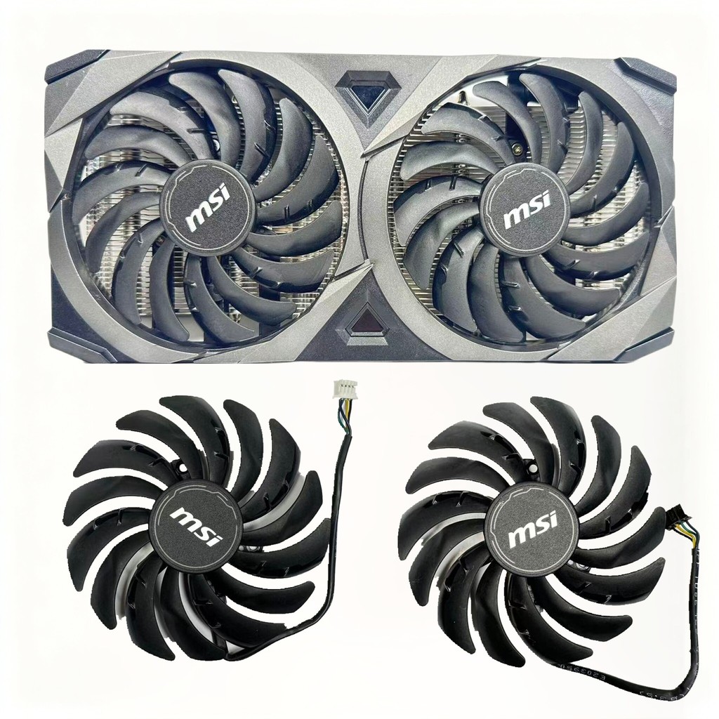 [พัดลมระบายความร้อน] MSI MSI RTX3060 2X 12G OC/3060ti/3070 VENTUS VENTUS พัดลมการ์ดกราฟิก
