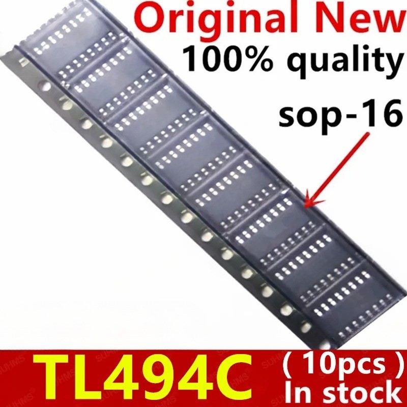 (10 ชิ้น) 100% ใหม่ TL494CDR TL494CD TL494C TL494 sop16