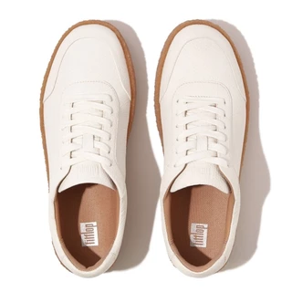 FITFLOP RALLY TUMBLED-LEATHER CREPE รองเท้าผ้าใบผู้หญิง รุ่น GL9-194 สี URBAN WHITE