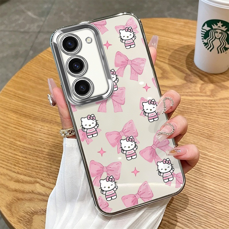 Imamura สําหรับ Huawei Nova 4E Bow KT เคสการ์ตูน All-รอบ 4 มุม Anti-Fall ฝาครอบกันชนเคสโทรศัพท์