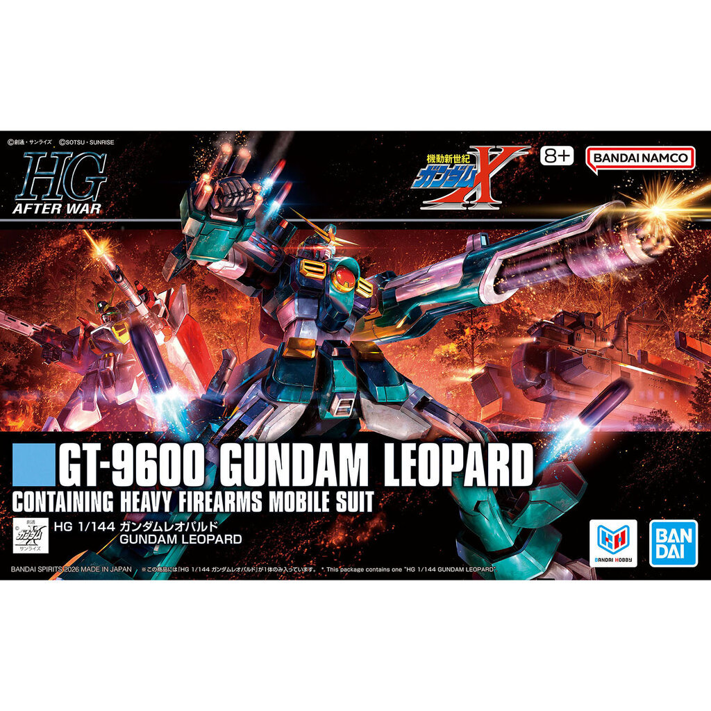 Bandai HG Gundam Leopard 4573102720528 (Plastic Model)