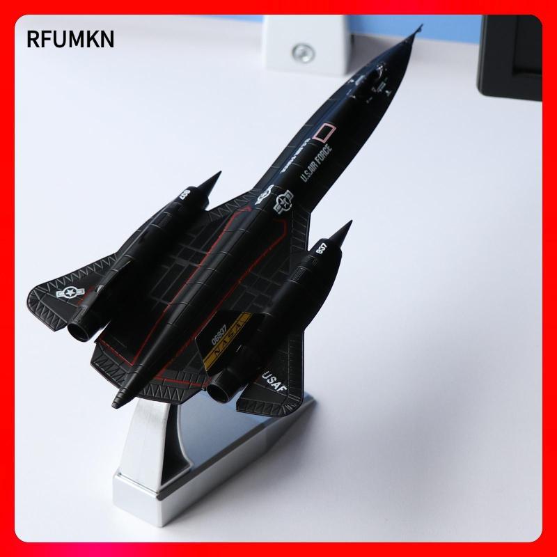 [rfumkn] 1:144 SR-71A Blackbird Reconnaissance Plane Diecast Model Home Desk Ornament