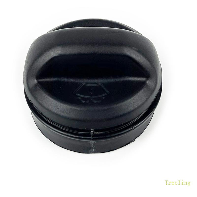 Treeling Truck Washer Fluid Tank Cap Black Molded Plastic Replacement Cover for Washer System Access