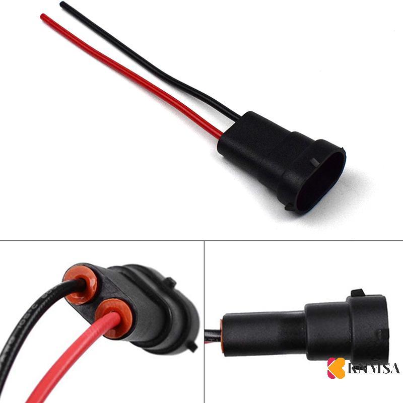 KNMSA] กันน้ํา H11 H9 H8 880 H16JP ปลั๊กฐานสายไฟเดิมหลอดไฟ Soet Cable Auto Parts สนนนนค คอเต่า