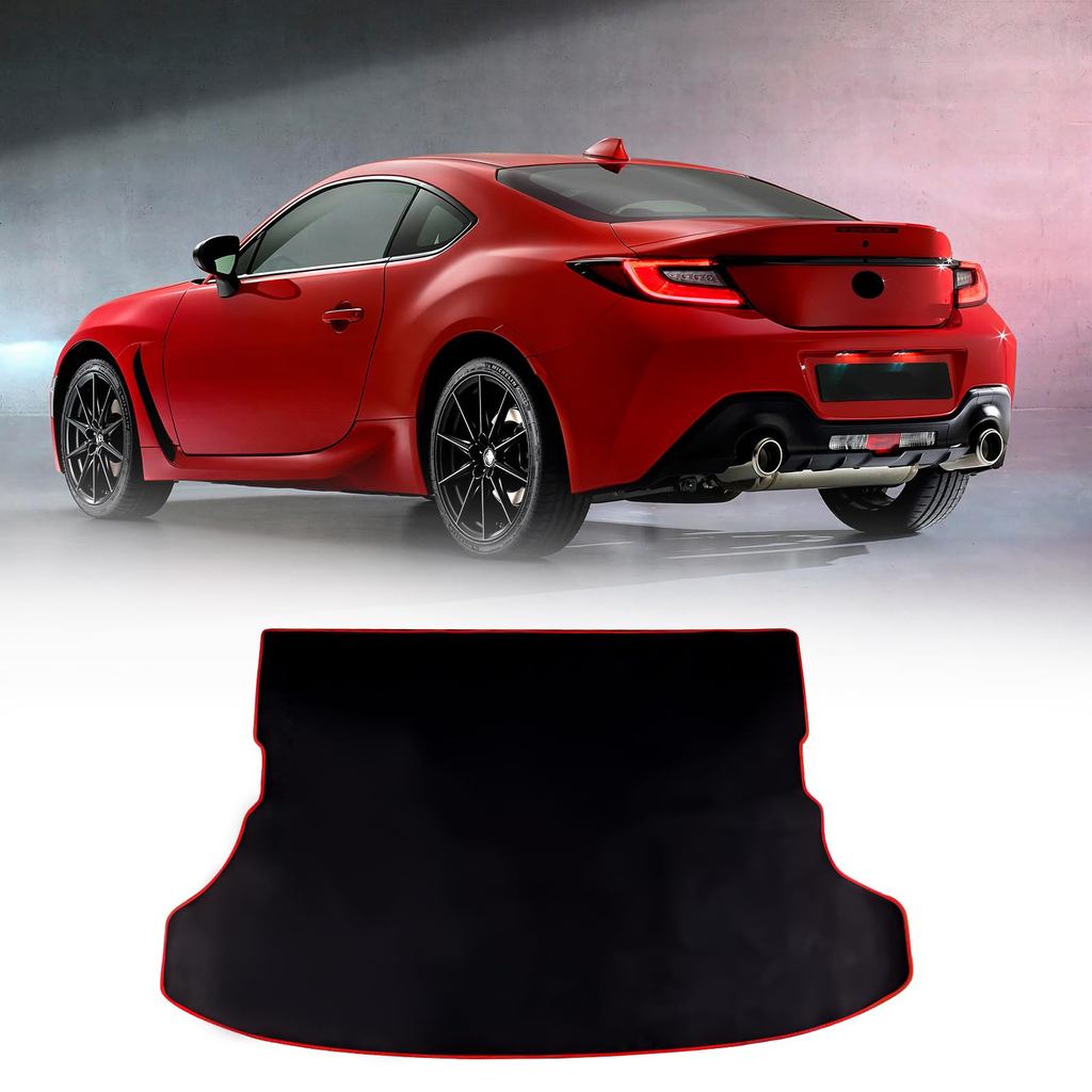 พรมปูท้ายรถ (สักหลาด) เฉพาะรุ่น Toyota GR86 (ZN8) ปี 2021-2025 | Custom-Fit Flannel Trunk Cargo Mat 