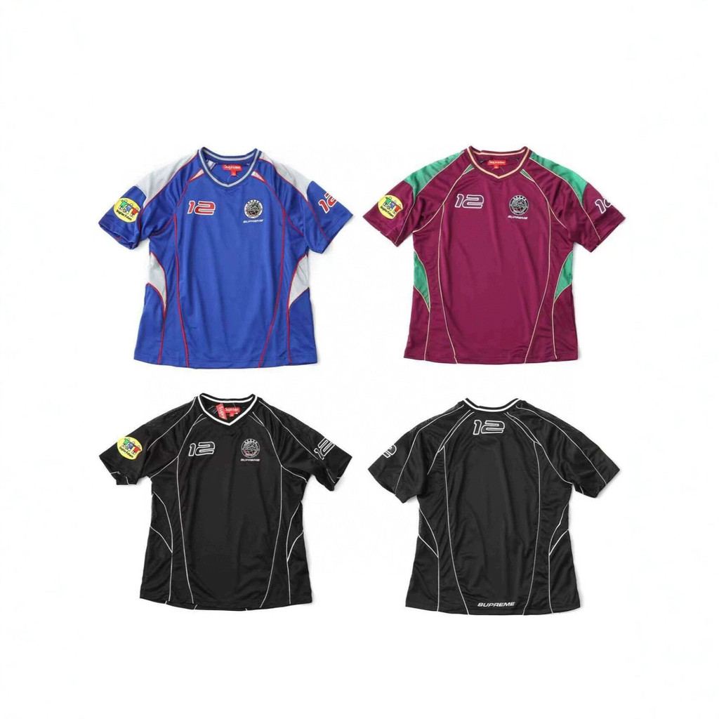 U79M sup FW25 WEEK11 ท่อเสื้อฟุตบอลปักแพทช์แขนสั้นเสื้อฟุตบอลเกม