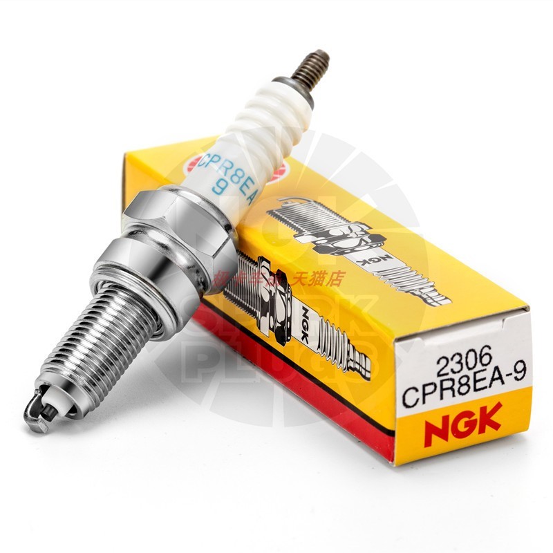 หัวเทียน NGK CPR8EA-9 ปรับให้เข้ากับ Haojue DR250 DR300 XCR300 TR300HJ300/-2/-3