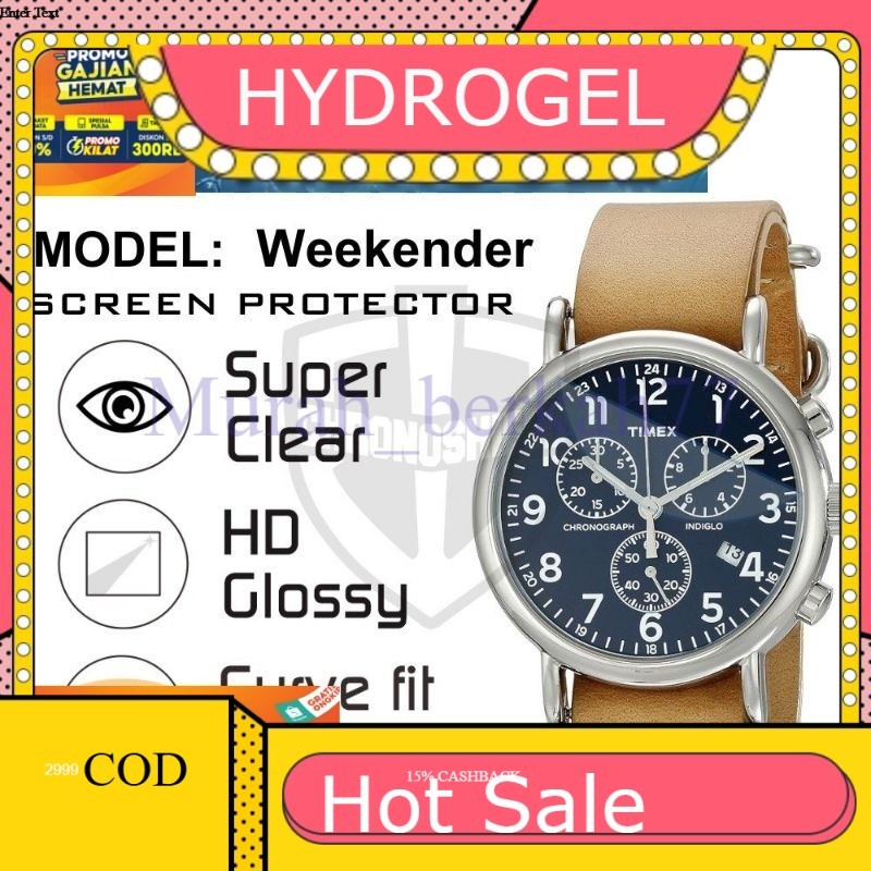 HYDROGEL Anti-Scratch Timex Weekender Hydrogel Watch