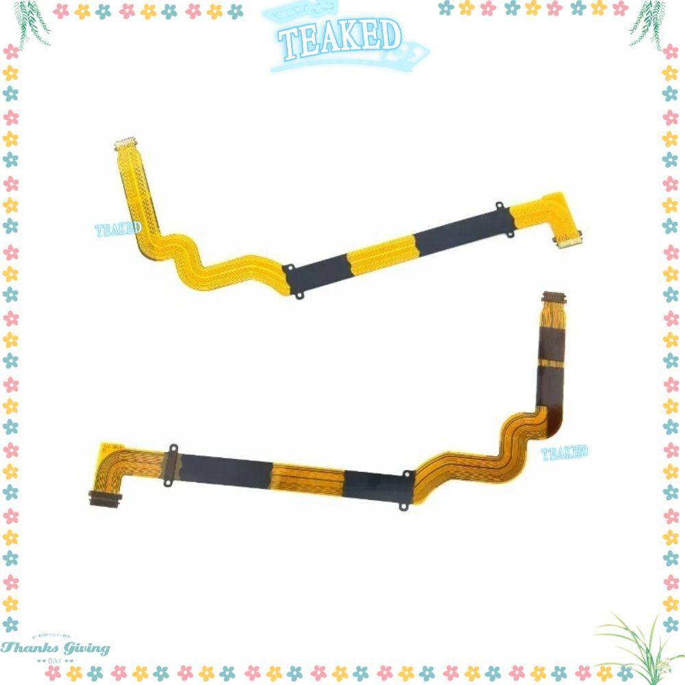 TAKEMY LCD Flex Cable, ยืดหยุ่นทนทานซ่อมกล้อง, Professional DIY เปลี่ยน Digital Camera Part สําหรับ 