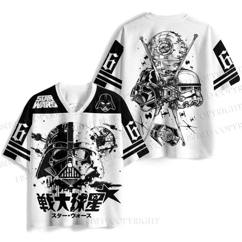 Brand New Star Wars Movie Sports Fashion Adult Children Short-Sleeved Street Style Gothic Horror Fan