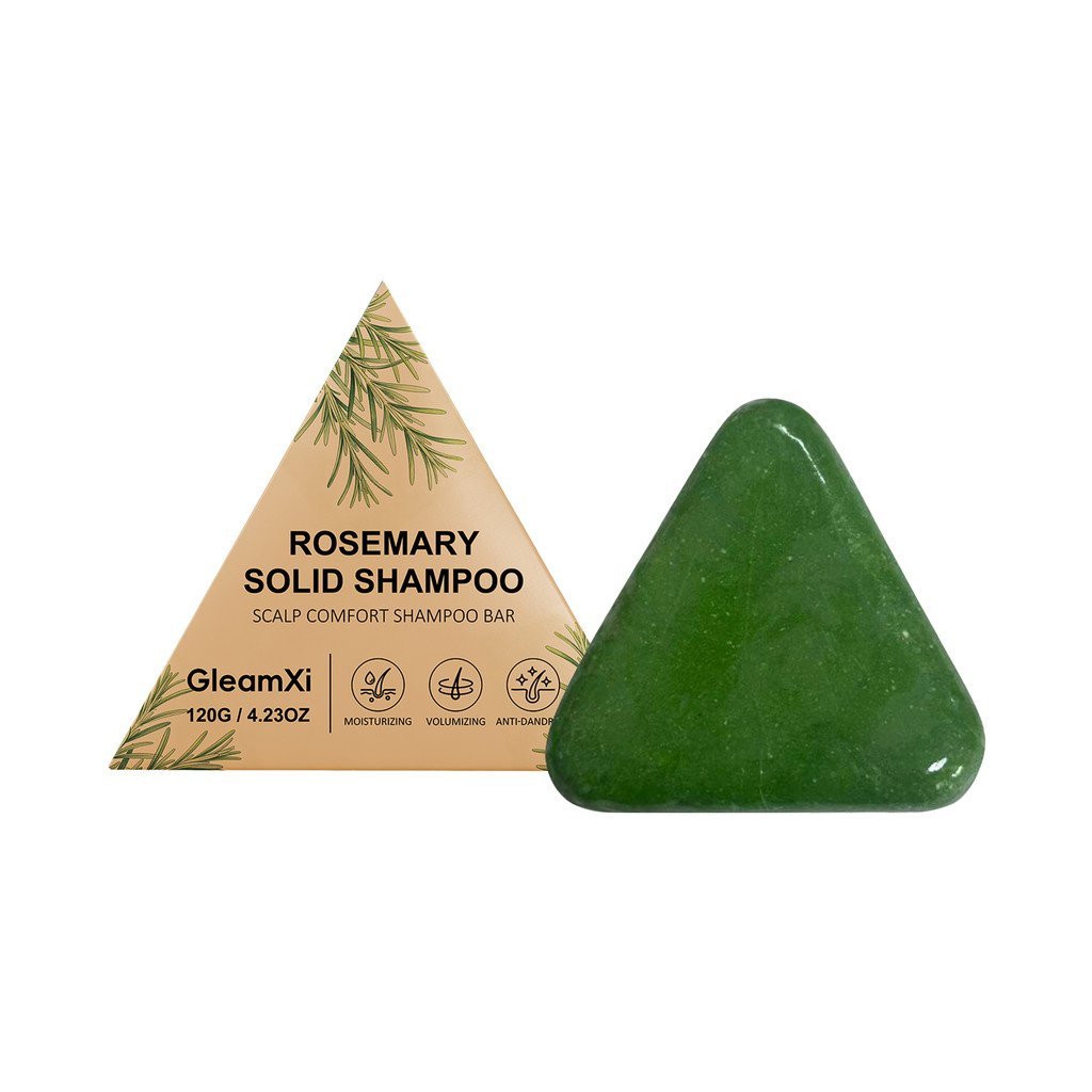 GleamXi Rosemary Shampoo Soap แชมพูทําความสะอาดให้ความชุ่มชื้นอ่อนโยนทุกวันผมเงางามนุ่ม