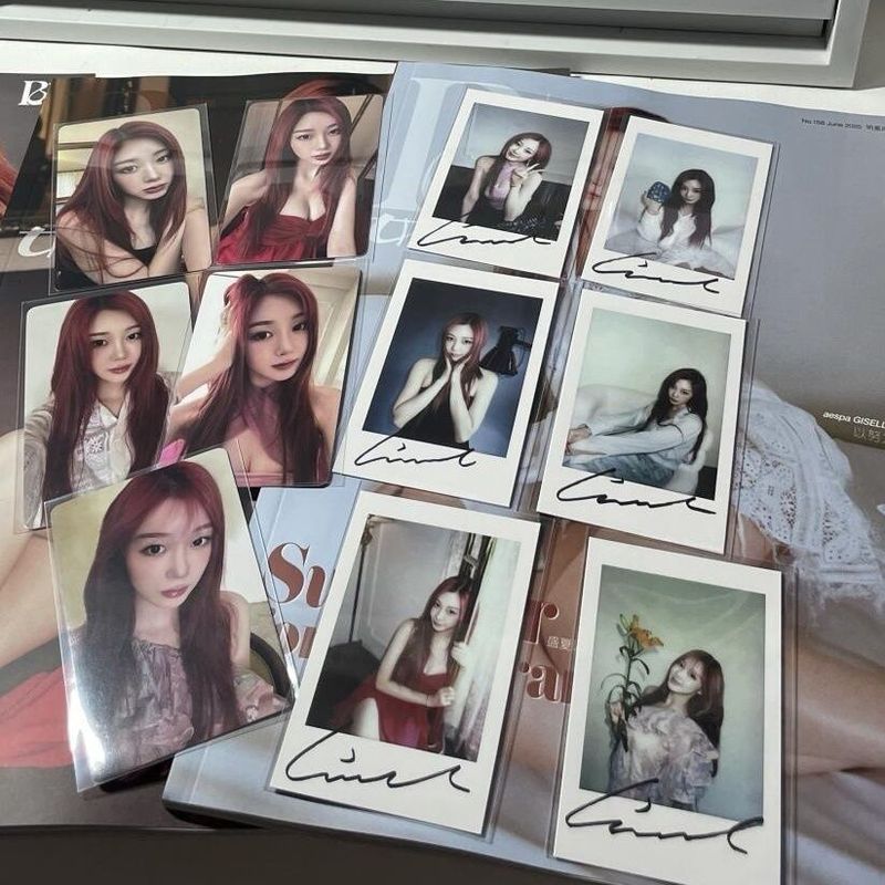 ครบชุด giselle giselle bella นิตยสารแฟนจีน Collectors Edition Photocard โพลารอยด์ แฟนฟรี