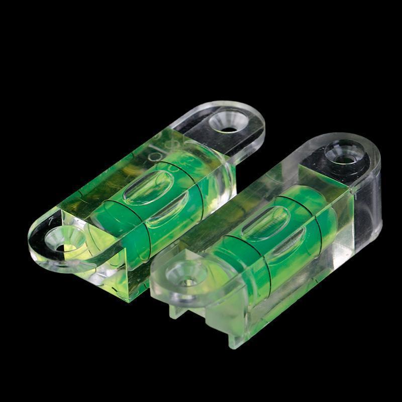 [B&C] Acrylic Square Level Bubble Mini Spirit Level Bubble พร้อมรูสกรู {th}