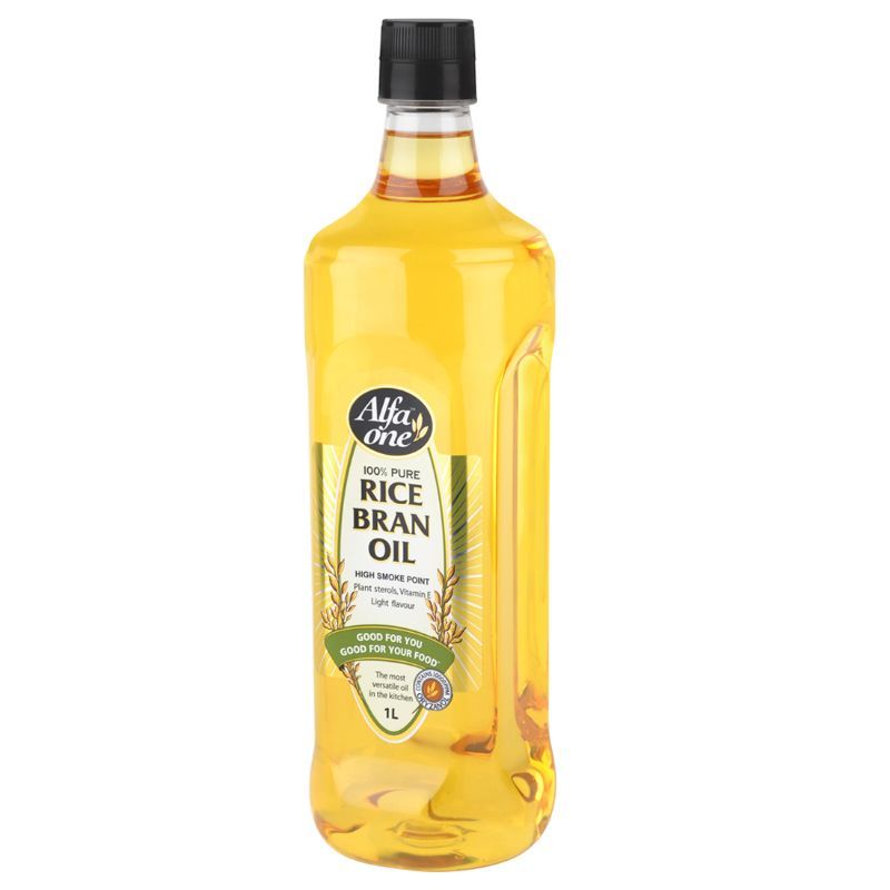 อัลฟ่าวันน้ำมันรำข้าว 1ลิตร Alfa One Rice Bran Oil 1ltr. [หมายเลขบาร์โค้ด 9417986935690 ]