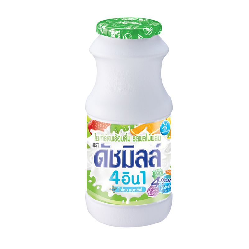 ดัชมิลล์นมเปรี้ยวรสผลไม้รวม 150ซีซี Dutch Mill Drinking Yoghurt Mixed Fruit 150cc. [หมายเลขบาร์โค้ด 8851717030512 ]