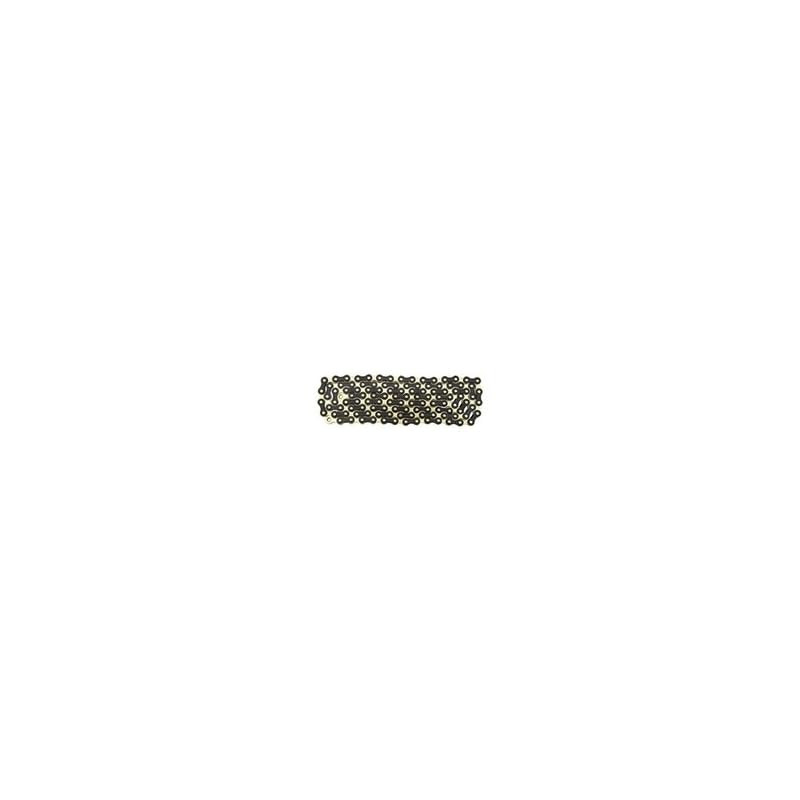 (IZUMI) (Bicycle Chain) Jet Black 1/2x1/8 116L GLD