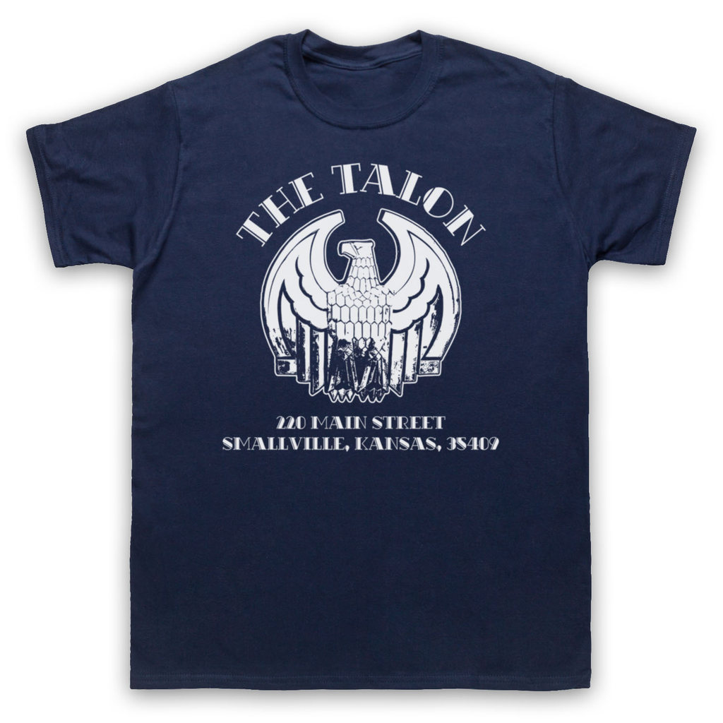 SMALLVILLE Superman Prequel THE TALON COMIC HERO Superhero American Drama Merchandise ผ้าฝ้ายเสื้อยื