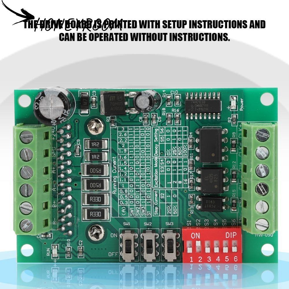 HONEYROOM 3A Stepper Motor Driver Board Module, TB6560 DC 10V-35V สําหรับ Toshiba TB6560AHQ ชิป, ที่