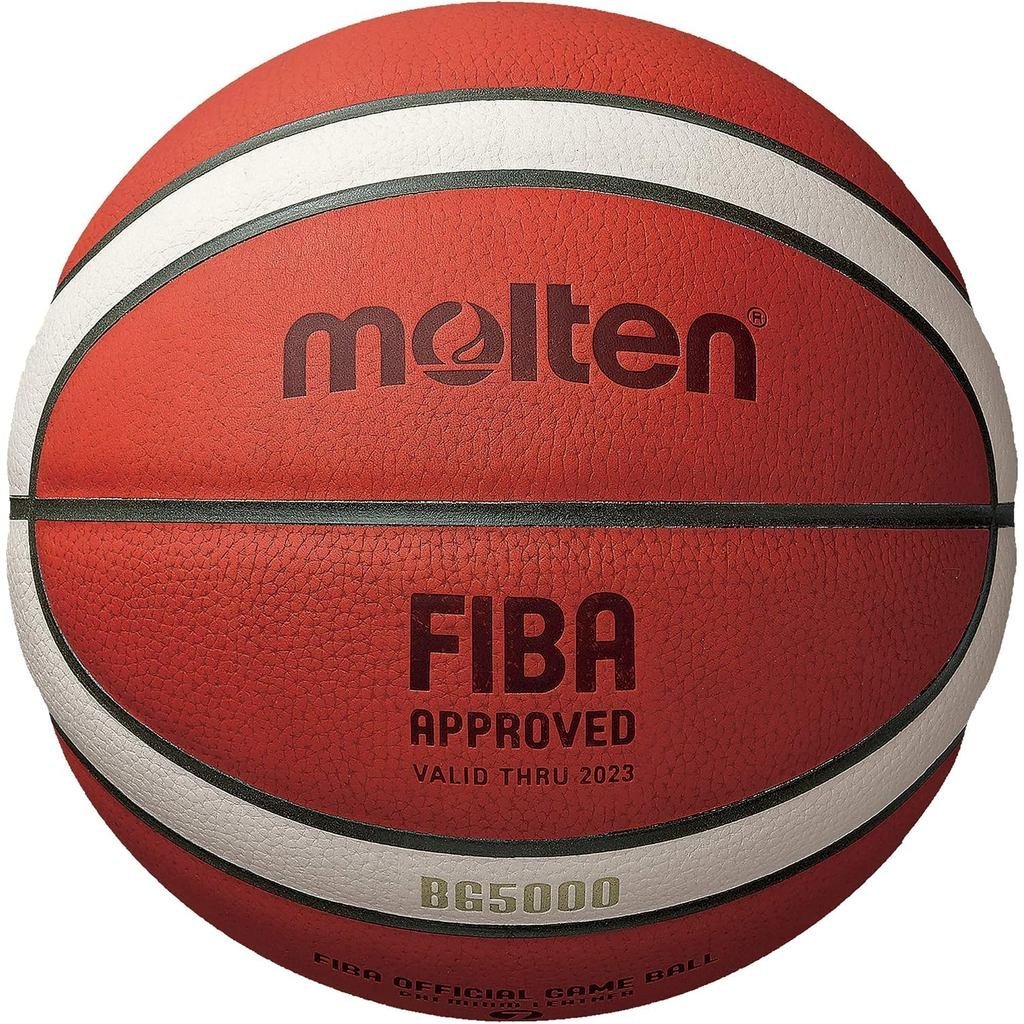ลูกบาสเก็ตบอลหนัง Molten BG-Series ได้รับการอนุมัติ FIBA - BG5000