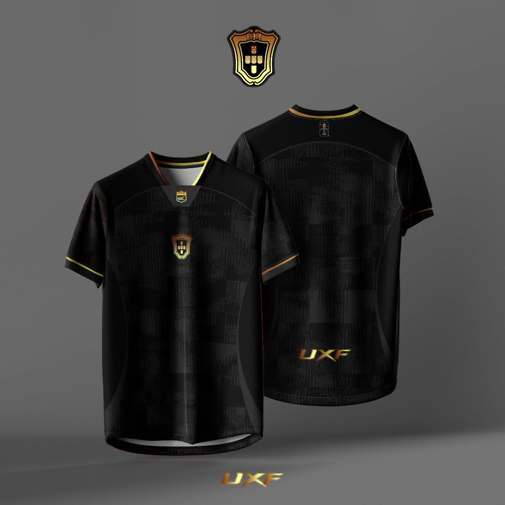 2026 UXFACTORY PORTUGAL HITAM JERSEY SUBLIMATION