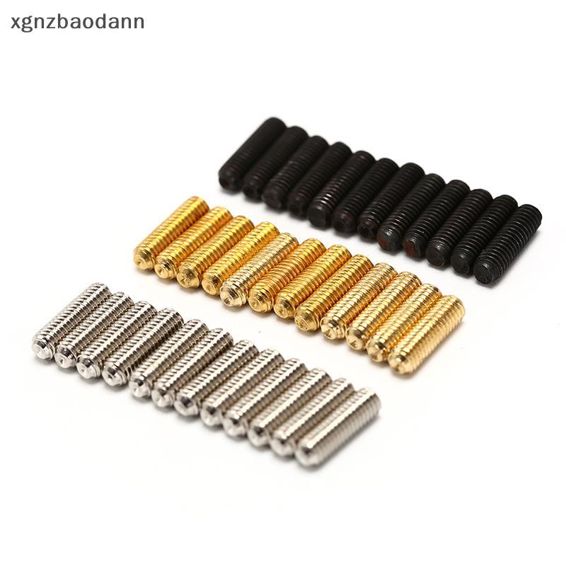 [XGN] 12PCS Electric Bass กีตาร์สะพานอานสกรูหกเหลี่ยม Tremolo Bridge Hex สกรู ANN