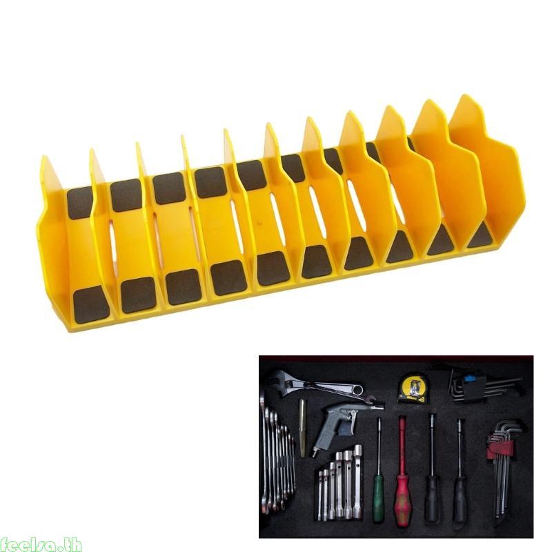 Feela Space Efficient Pliers Organizer Rack 10 ช่องสําหรับโรงรถและการประชุมเชิงปฏิบัติการภายในบ้าน