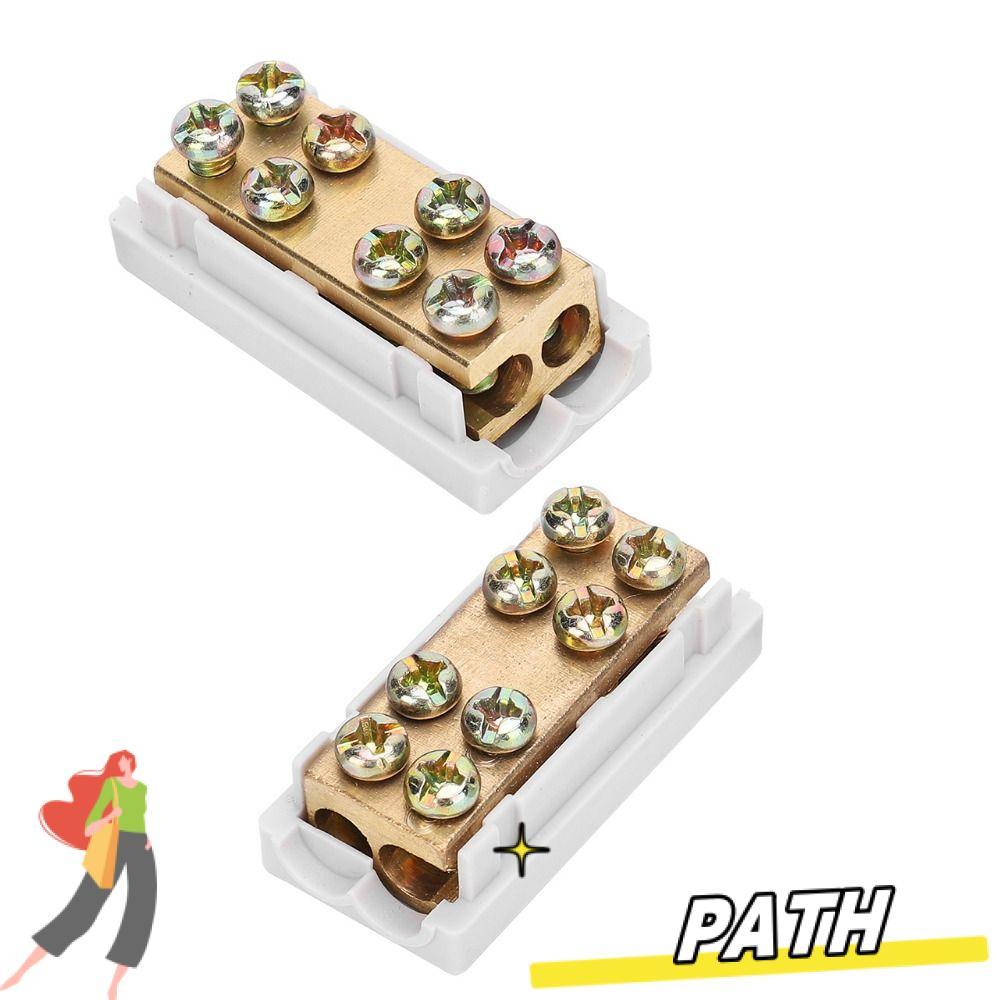 PATH 5 ชิ้น Parallel Spliter, 1000 V 100A Terminal Spliter, Parallel Connector ZK-1316 2.5-16mm2 วัส