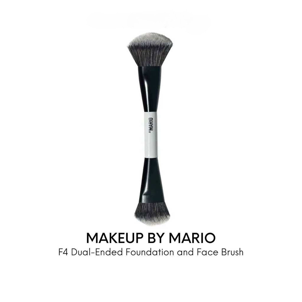 MAKEUP BY MARIO F4 Dual-Ended Foundation and Face Brush แปรงแต่งหน้า ลิขสิทธิ์แท้💯จากShop✅