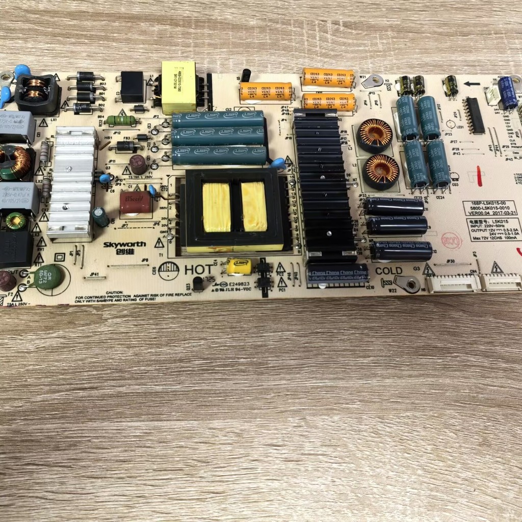 ถอดชิ้นส่วน Chuangwei 50Q7 Power Board 168P-L5K015-00 5800-L5K015-0000 คลังสินค้าพร้อมวัด