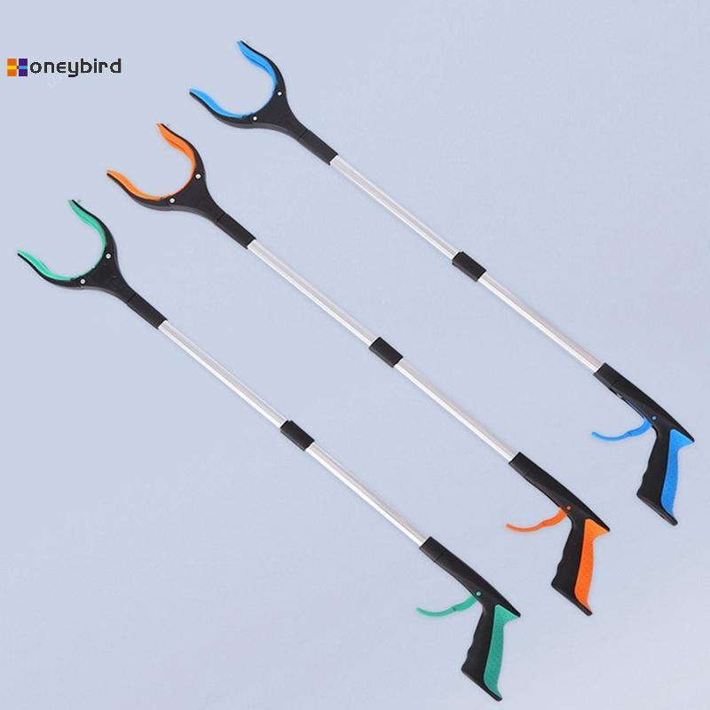 Honeybird ขยะ Pier Gripper หมุนได้ 360 องศาถังขยะแบบพับได้ Pi Up เครื่องมือปรับ Extender สําหรับพลเม