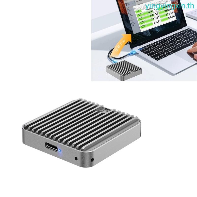 YIN อลูมิเนียม 2230 NVMe Hard Drive Enclosure Type C Connector การจัดการความร้อน