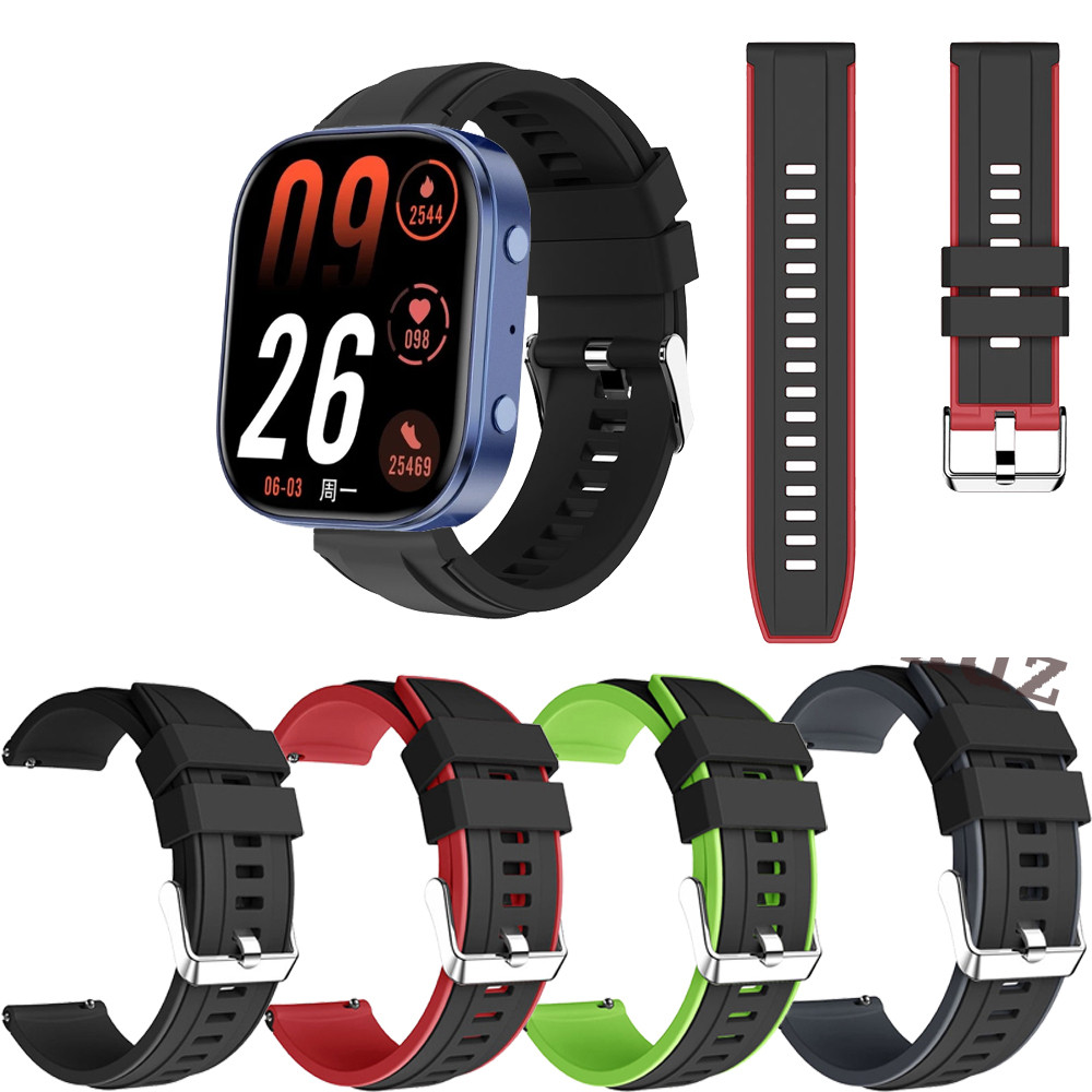 Dengo Active Pro สายซิลิโคนสําหรับ Dengo Active Pro สมาร์ทสายนาฬิกาเปลี่ยนสายรัดข้อมือสร้อยข้อมือเข็
