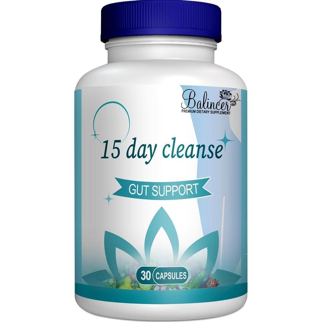 15DayCleanse,GutantColonSupport,Advanced15DayGutCleanseforWomen&MenwithSs,CascaraSagrada&PsyllHusk,N