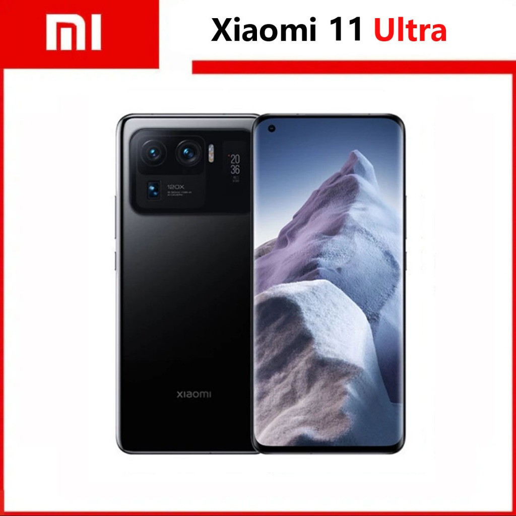 Xiaomi 11 Ultra 5g SmartPhone CPU Qualcomm Snapdragon 888 AMOLED 120HZ Good Condition โทรศัพท์มือสอง