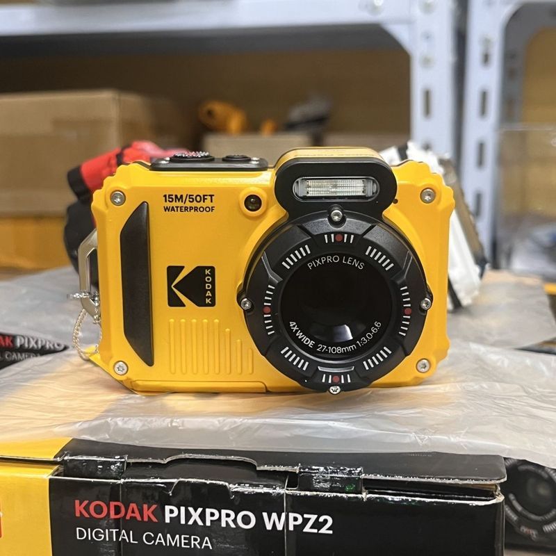 Kodak/Kodak WPZ2 กล้องดิจิตอลสามหลักฐาน 16 ล้านพิกเซลระดับเริ่มต้น CMOS HD ภาพถ่ายกันน้ํา