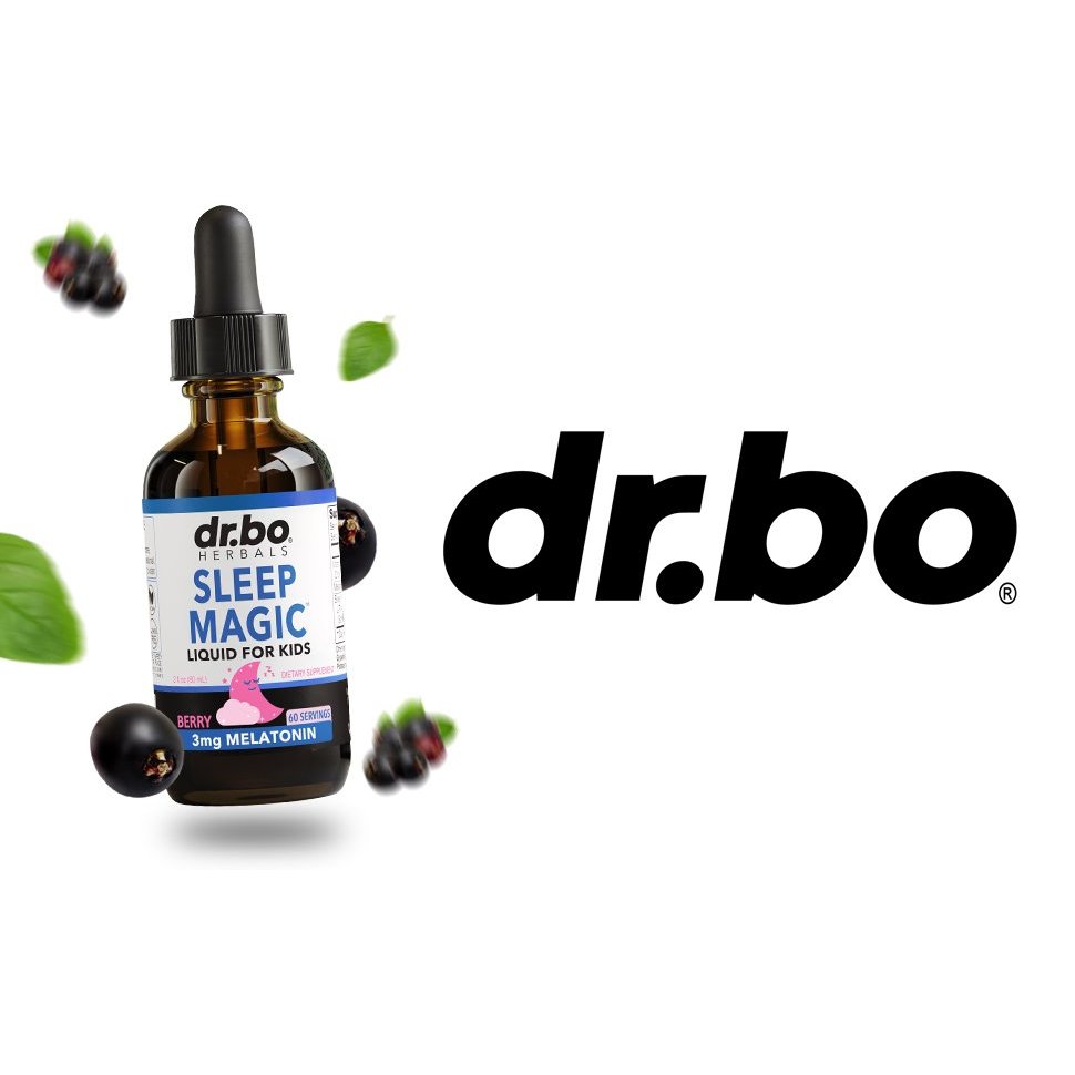 Liquid Kids Aid - Magic Kids Liquid 3mg Berry Drops, D3, L Theanine - Children's Sleepin
