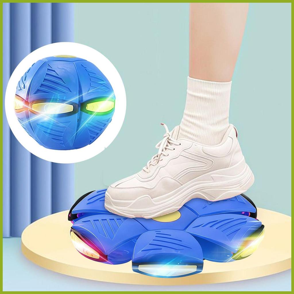 Bouncy Ball Transformable Light-Up Party Favors Bouncy Ball พร้อมไฟสําหรับชายหญิงเด็กบ้านกลางแจ้ง an