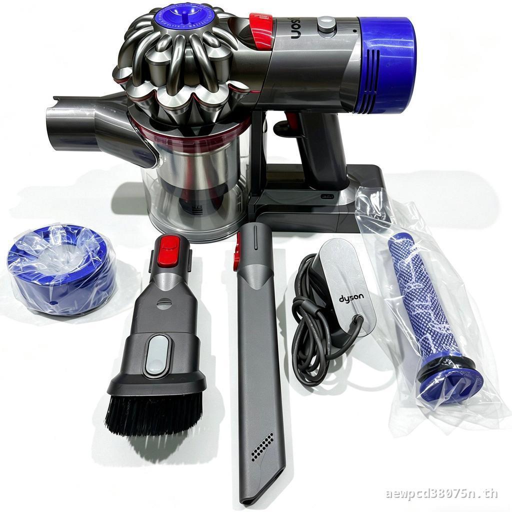 Dyson V8Fluffy + เครื่องดูดฝุ่นมือถือไร้สายในครัวเรือนเครื่องมือกําจัดไรเครื่องดูดฝุ่นเตียงเครื่องดู