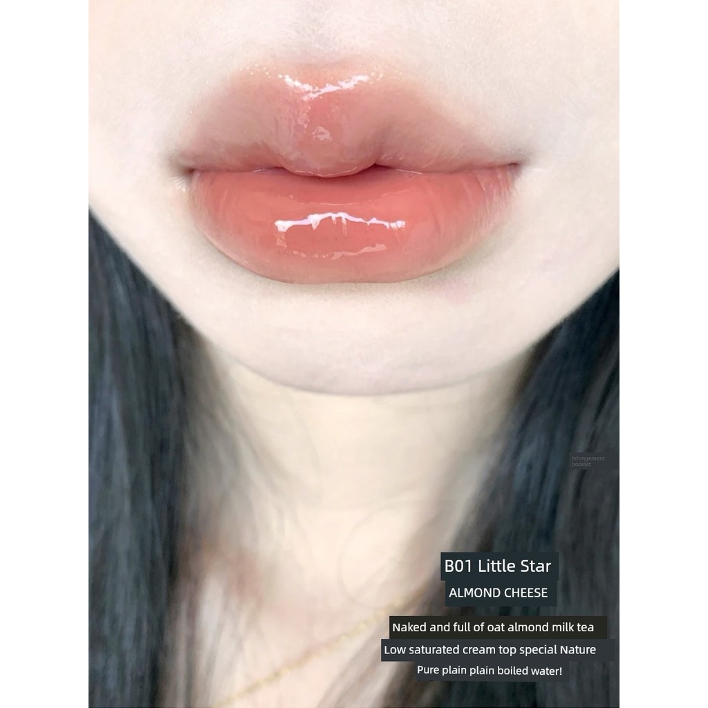 flower knows กล่อง flower knows Flower Knows Swan Ballet Solid Lip Glaze Mirror Lipstick B05 Endless