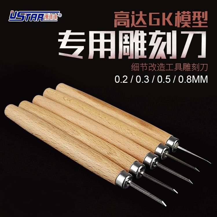 优高达模型GK刻线 雕刻推模型军模改造工具diy学生GK engraved line engraving push model20260907