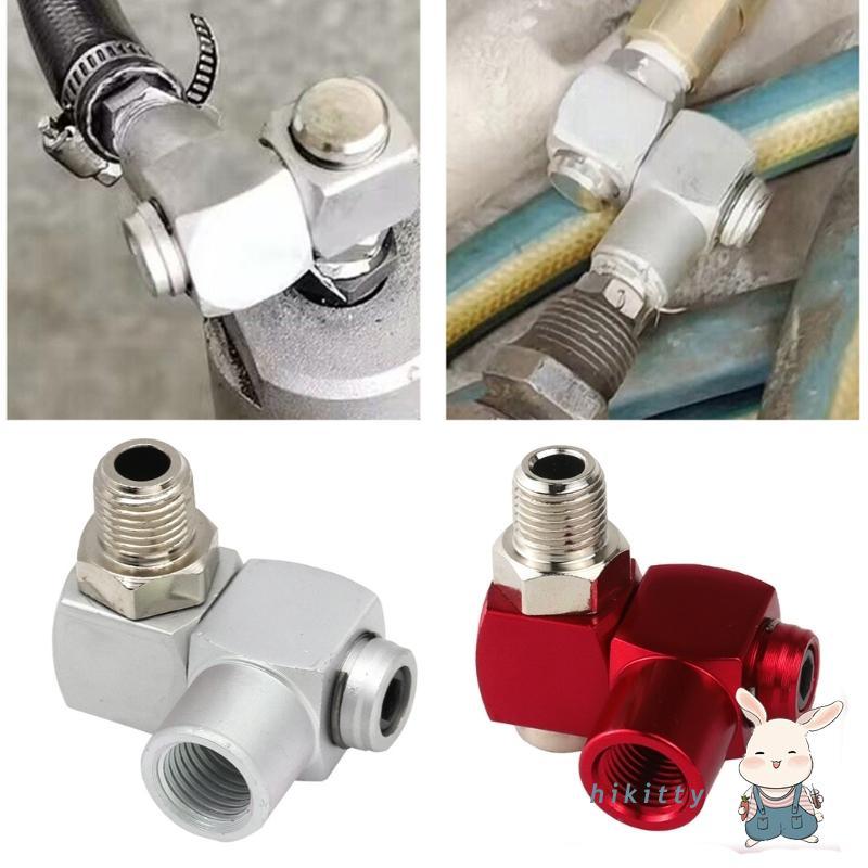 HIK 1 4 นิ้วด้ายชายและหญิงอุปกรณ์ Air Universals เครื่องอัดอากาศ Quick Connect Swivel Fitting Air เค