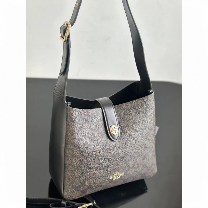 Women Crossbody Bag CW003 กระเป๋าสะพายข้าง กระเป๋าถือ กระเป๋า IM/WALNUT/BLACK Y66CO7A8CH