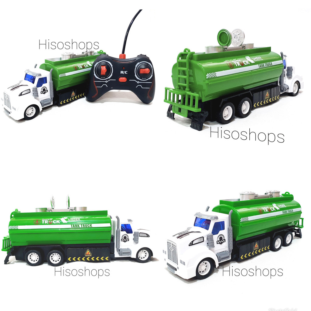 ! lmportant Teams Urban Simulation Truck รถบรรทุกบังคับ  Super Heavy Indusry  สีเขียว !