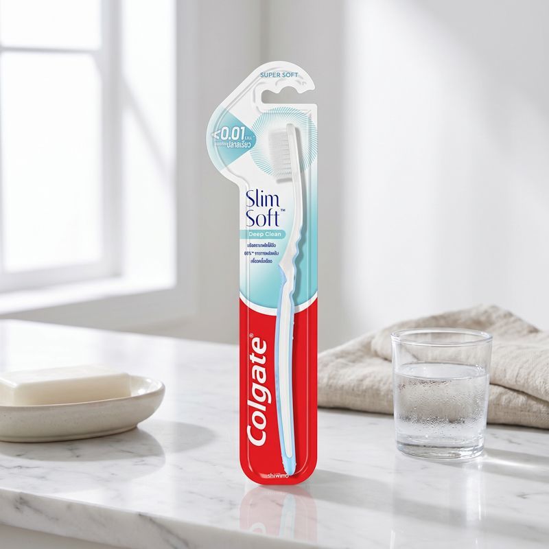 คอลเกตแปรงสีฟันสลิมซอฟท์ดีพคลีนขนแปรงนุ่มพิเศษ Colgate Slim Soft Deep Clean Ultra Soft Toothbrush