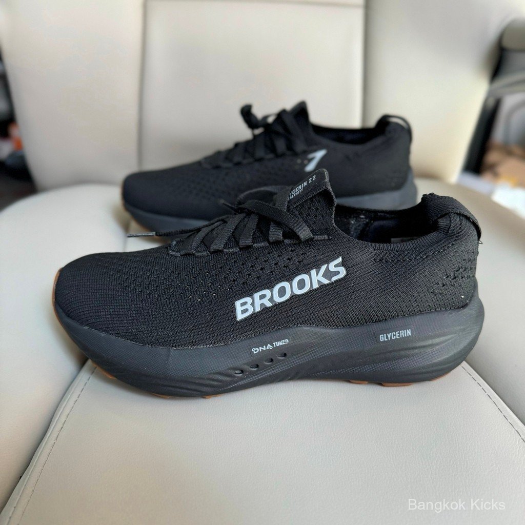 หนังสือ/Brooks Glycerin 22 รองเท้าวิ่งกีฬากันกระแทกระบายอากาศ KGYN