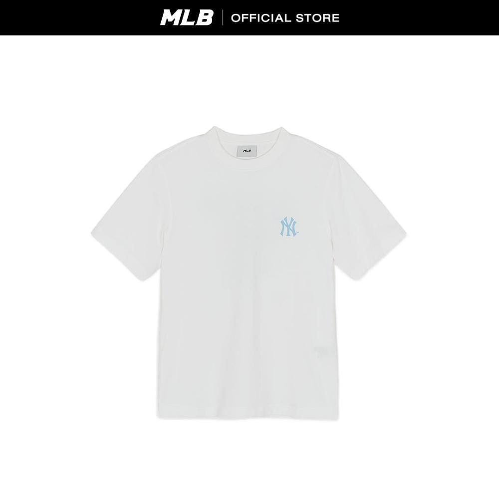 MLB เสื้อยืด ยูนิเซ็กซ์ Colorful City Traffic Over Fit T-Shirts รุ่น 3ATSN7563 50WHS สีขาว