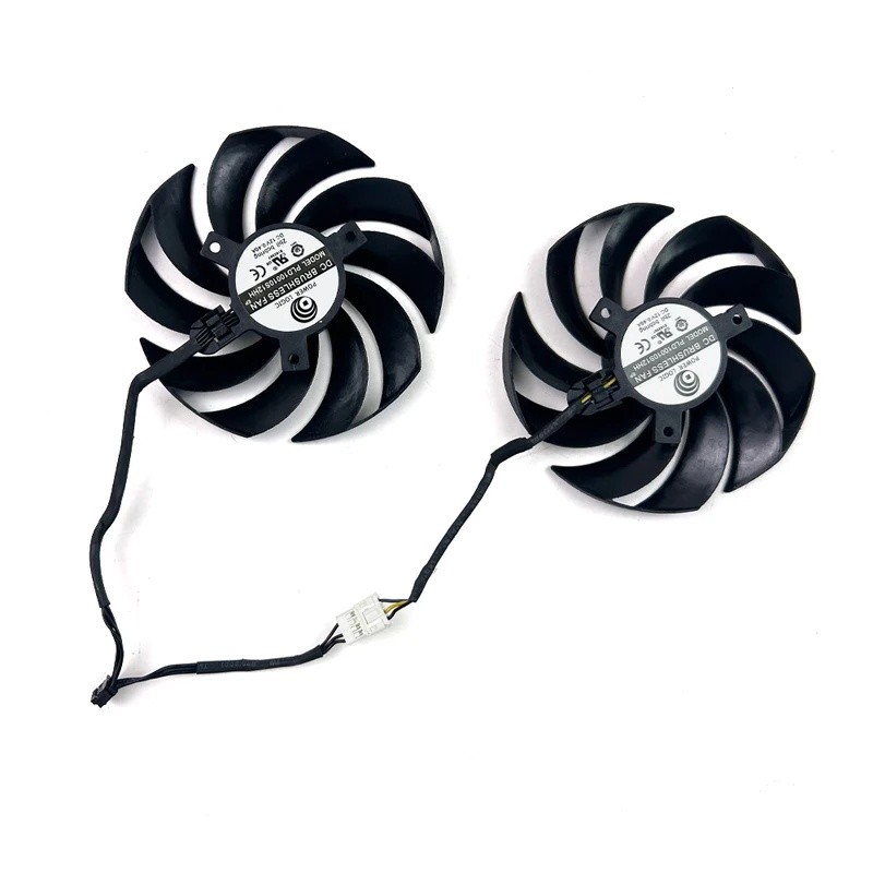 2pcs พัดลมระบายความร้อนสําหรับ MSI GeForce RTX 4070 4070Ti super Ventus 2X กราฟิกการ์ดพัดลม 95 มม.4P
