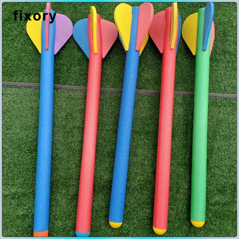 Fixory Tapered Front Throwing Practice Javelin ด้านหลัง Fins โฟมนุ่ม Javelin ปลอดภัยของเล่นกีฬาโยนง่