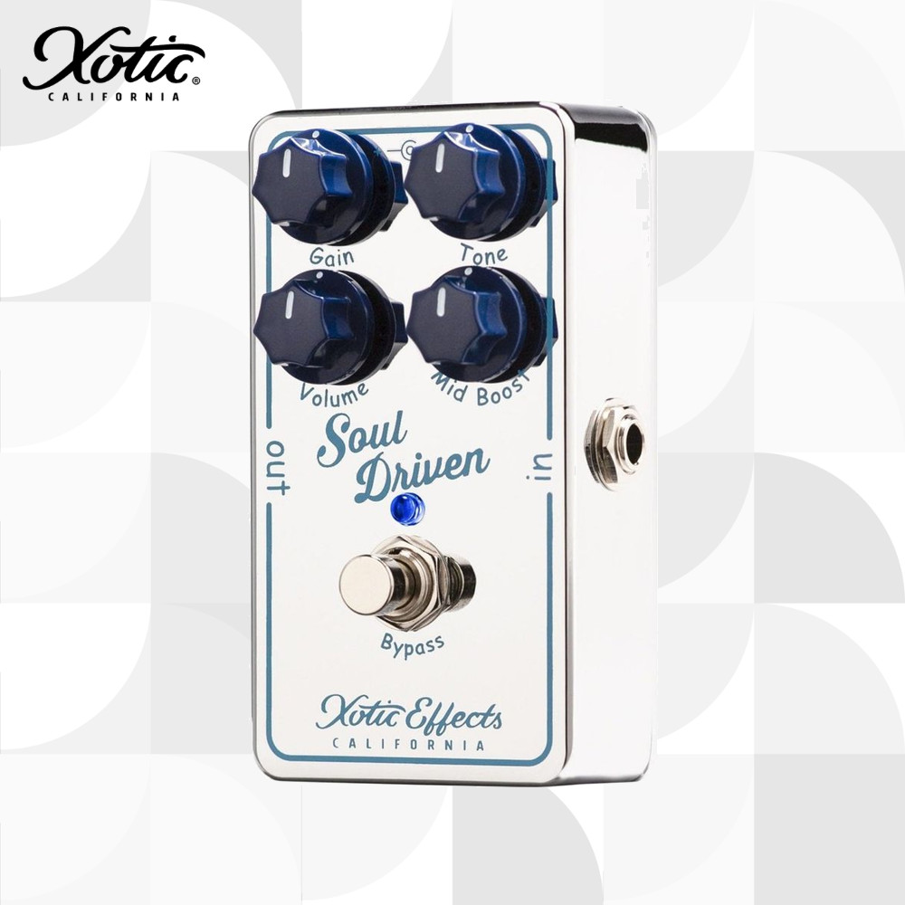 Xotic Soul Driven Booster/Overdrive Guitar Effects Pedal เอฟเฟกต์กีตาร์【ส่งตรงจากญี่ปุ่น】