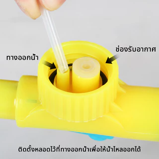 หัวกระบอกฉีดน้ำแรงดัน หัวฉีดแรงดัน หัวฉีดพ่นยา หัวทำมาจากทองเหลือง สามารถปรับระดับได้ตามการใช้งาน อุปกรณ์ทำสวน